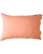 Load image into Gallery viewer, Coral Blossom Linen Pillowcases - 2P Standard Set
