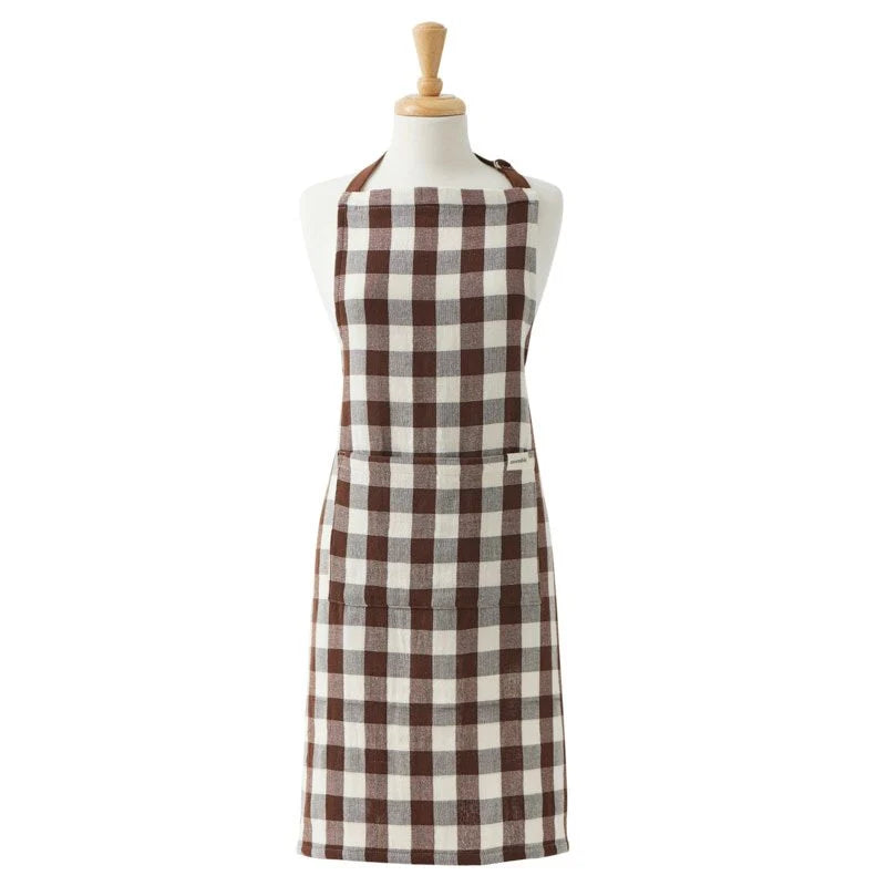 Cotton Apron - Cocoa
