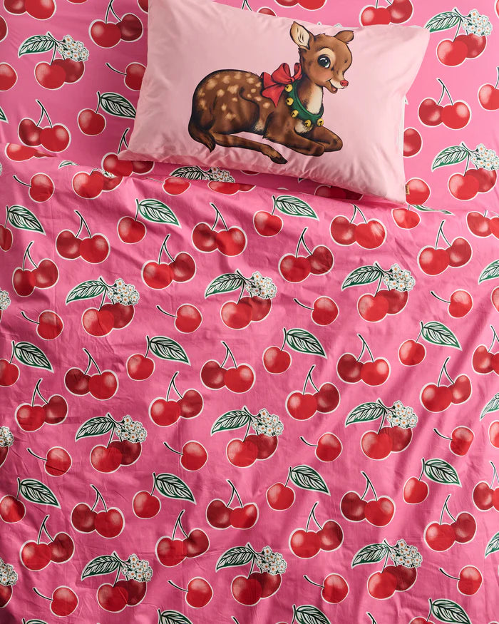 Little Reindeer Organic Cotton Pillowcase