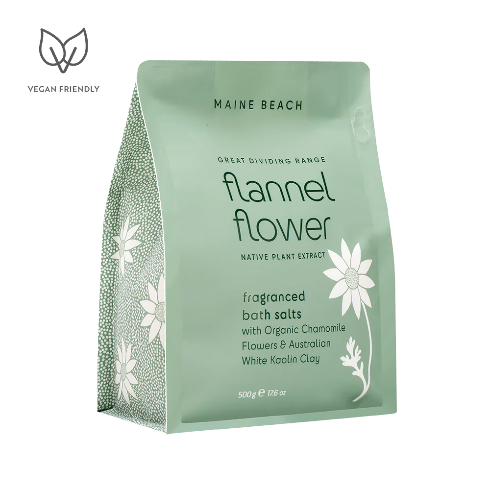 Flannel Flower - Fragranced Bath Salts Pouch 500g