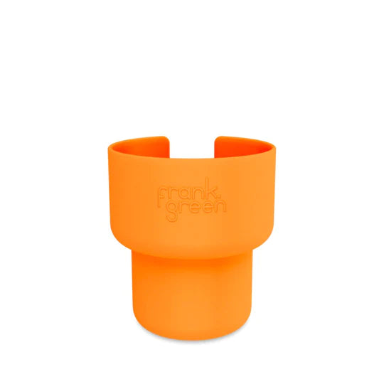 Frank Green Car Cup Holder Expander Neon Orange