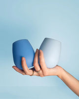 Silicone Unbreakable Glasses - Sky + Kingfisher