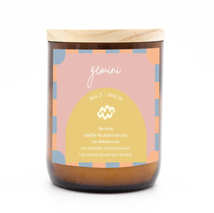 Zodiac Colour Candle - Gemini