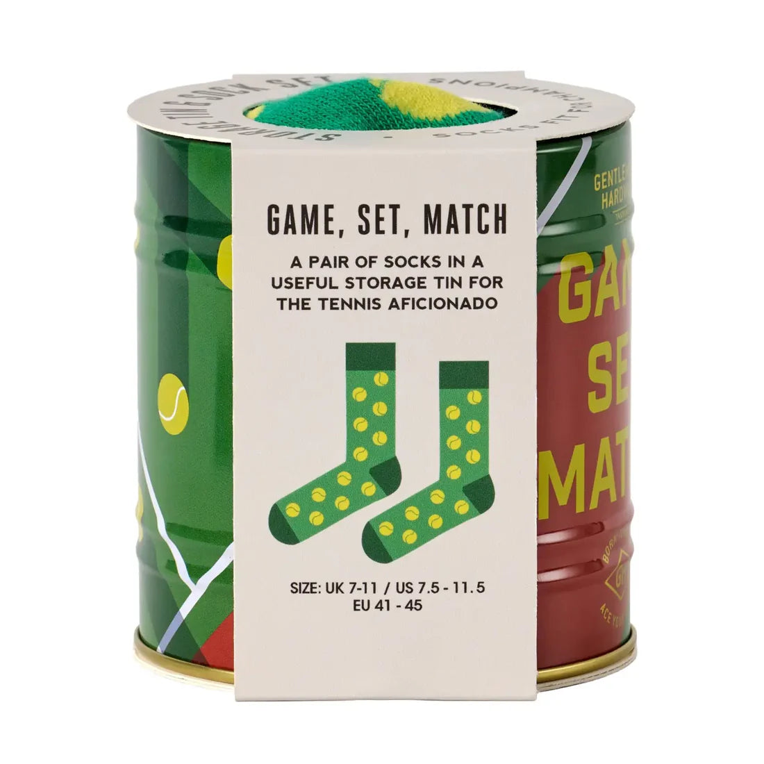Socks in a Can - Tennis