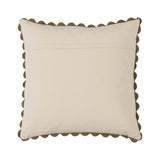 Brae Print Cushion - Bay Leaf