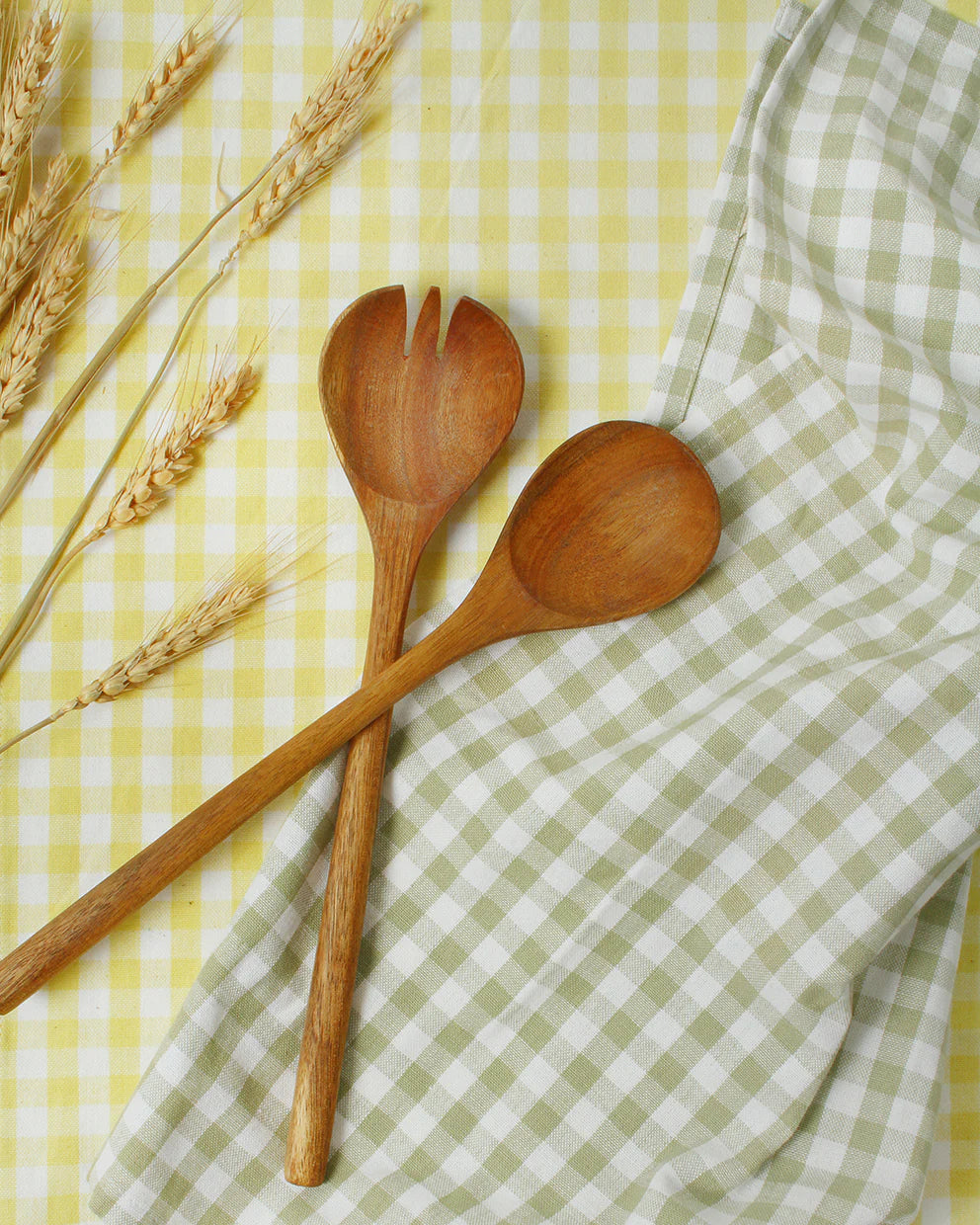 Cyrene Gingham Cotton Tea Towels 2Pack