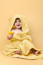 Load image into Gallery viewer, Hooded Towel Buttercup
