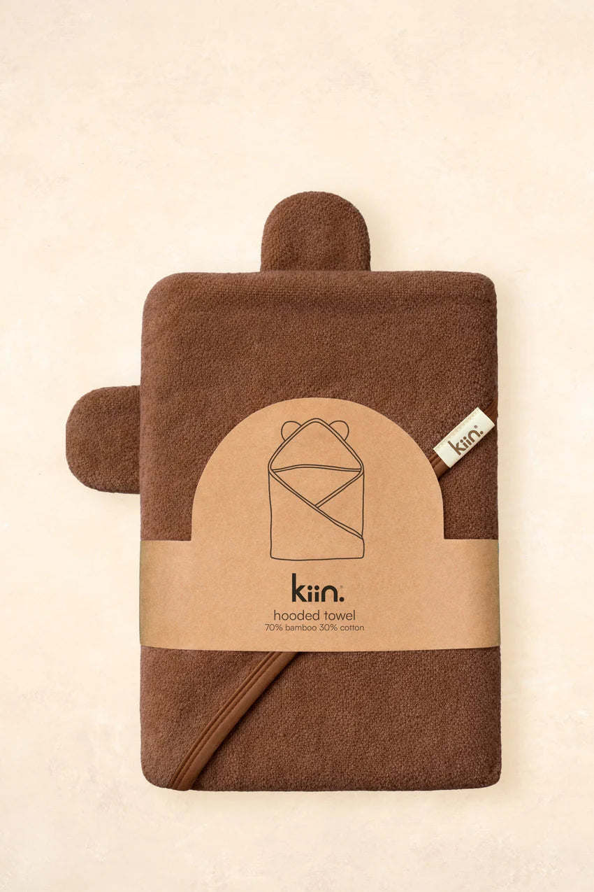 Hooded Towel - Chocolate