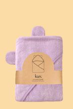 Load image into Gallery viewer, Hooded Towel Lilac
