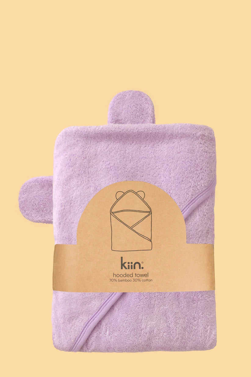 Hooded Towel Lilac