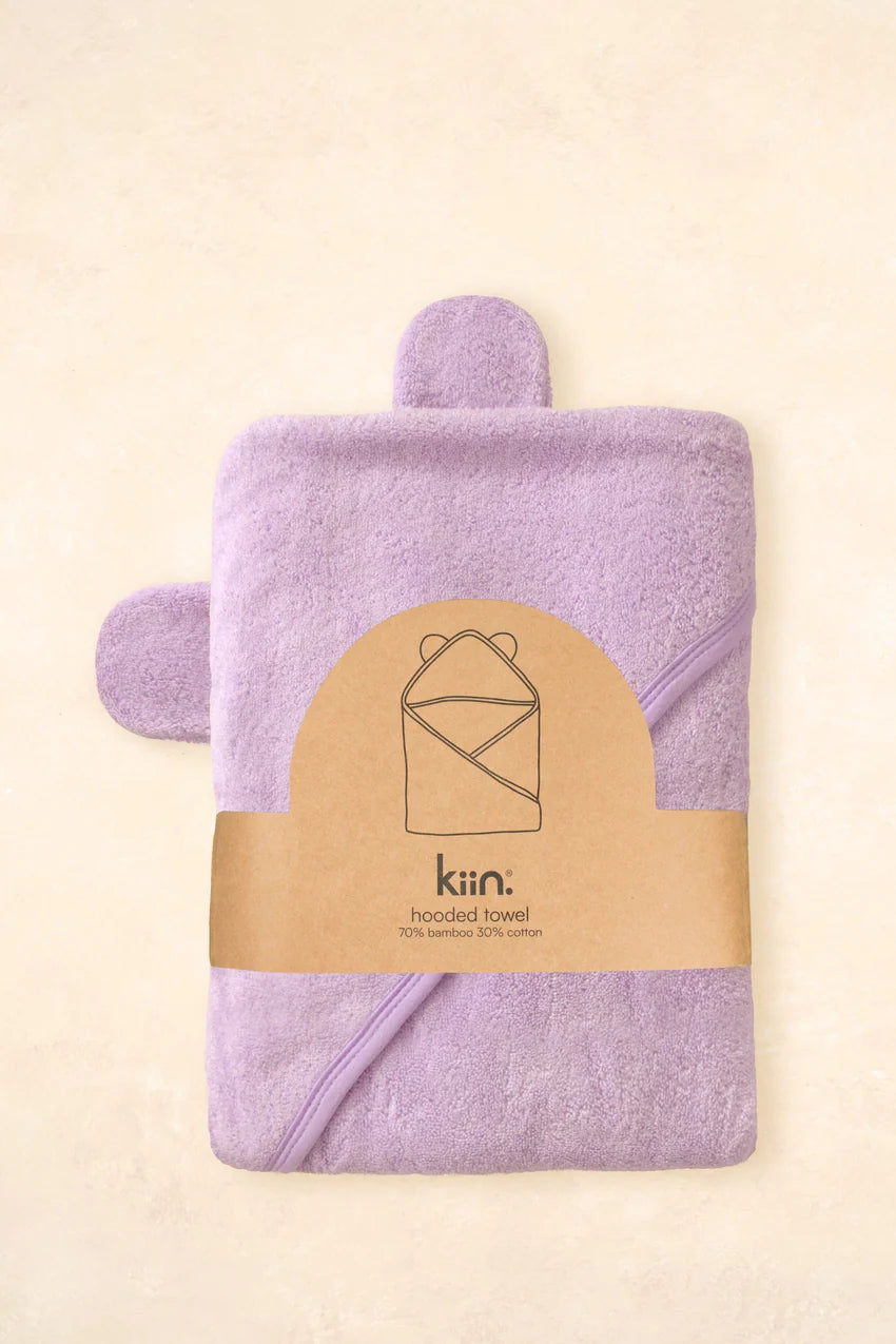 Hooded Towel - Lilac