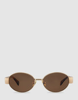 Spherical Sunglasses - Gold