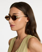 Spherical Sunglasses - Gold