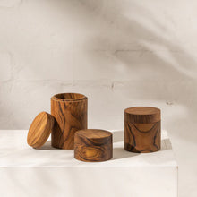 Load image into Gallery viewer, Huba Wooden Canisters
