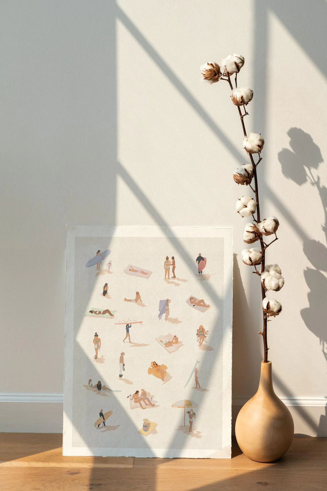 Beach from Above ft Cut Outs Co. Candle