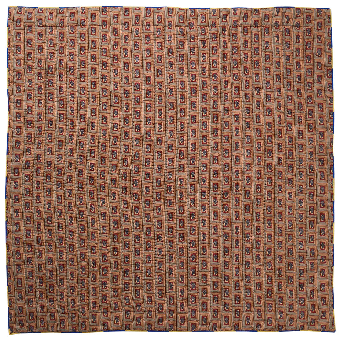 Clarice Patchwork Bedcover - Azure