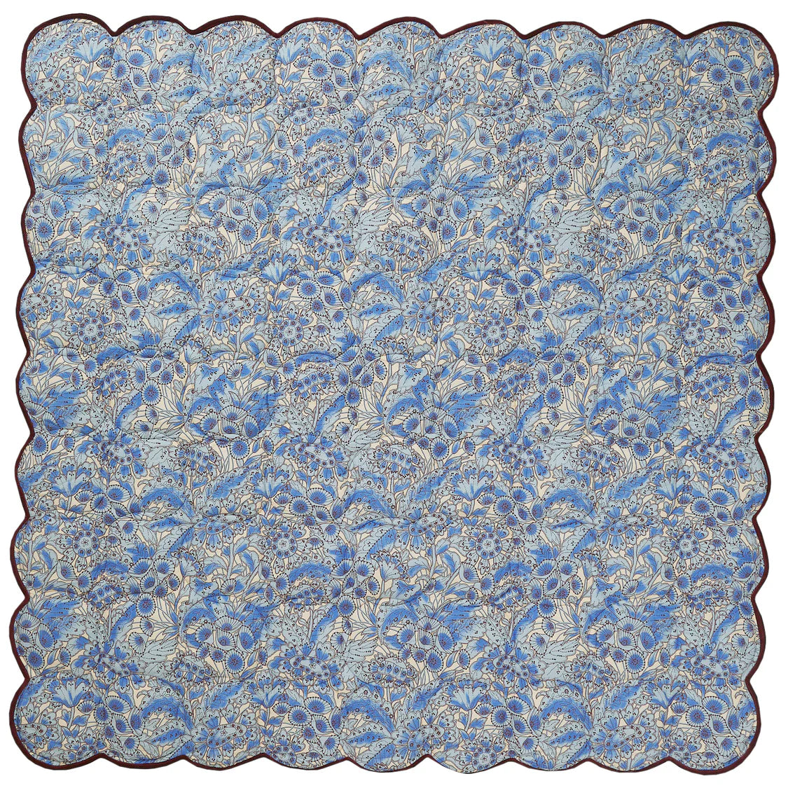 Lucia Scalloped Coverlet