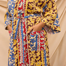 Load image into Gallery viewer, Thea Cotton Robe - Vermillion
