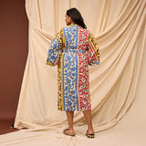 Thea Cotton Robe - Vermillion