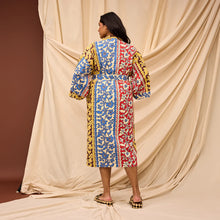 Load image into Gallery viewer, Thea Cotton Robe - Vermillion
