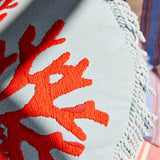 Nori Embroidered Cushion