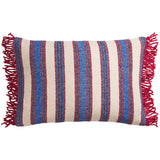 Selene Woven Cushion - Azure
