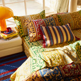 Selene Woven Cushion - Azure