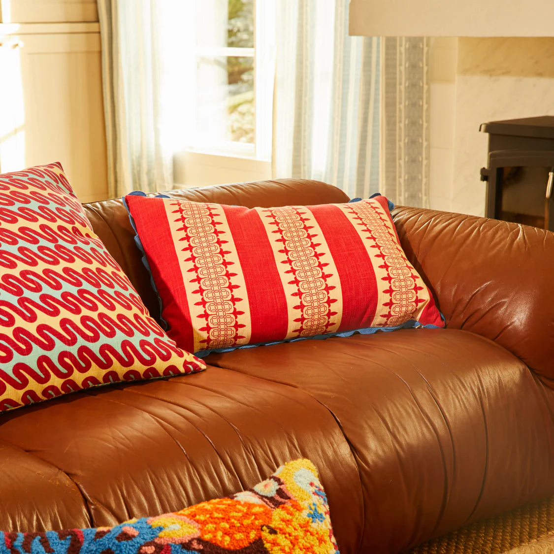 Antonella Cushion - Azure