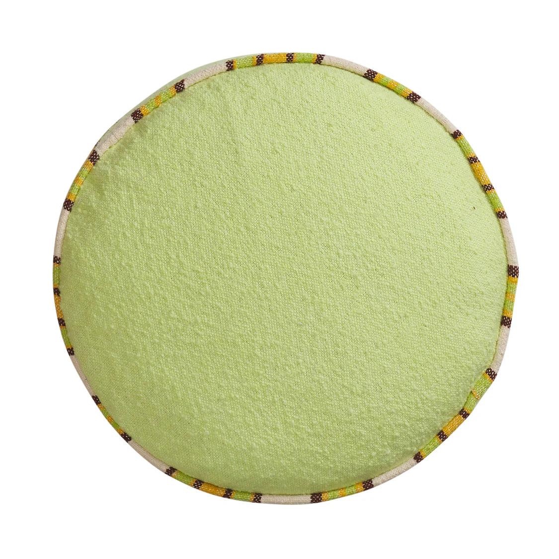 Delana Round Cushion - Zest