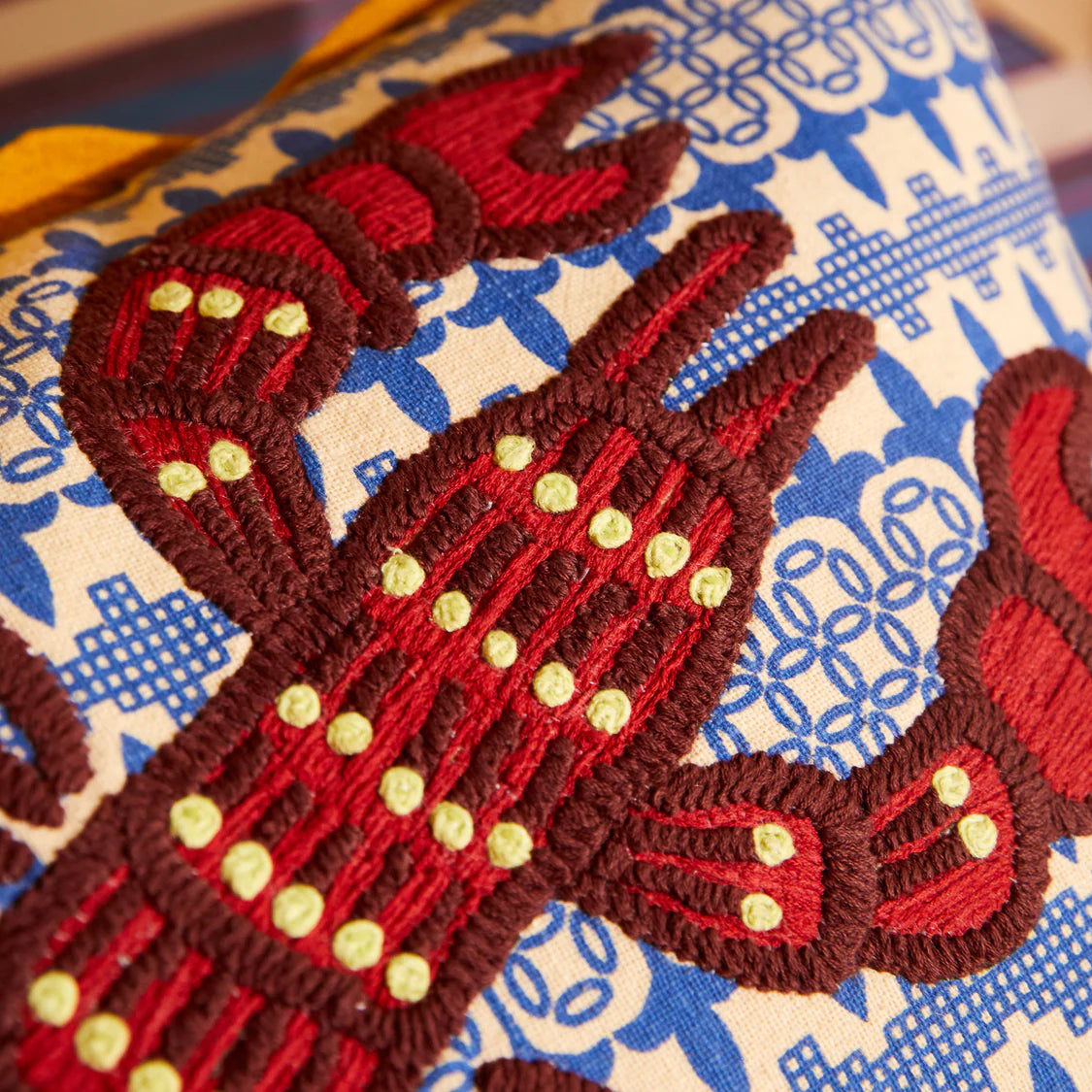 Esme Embroidered Cushion