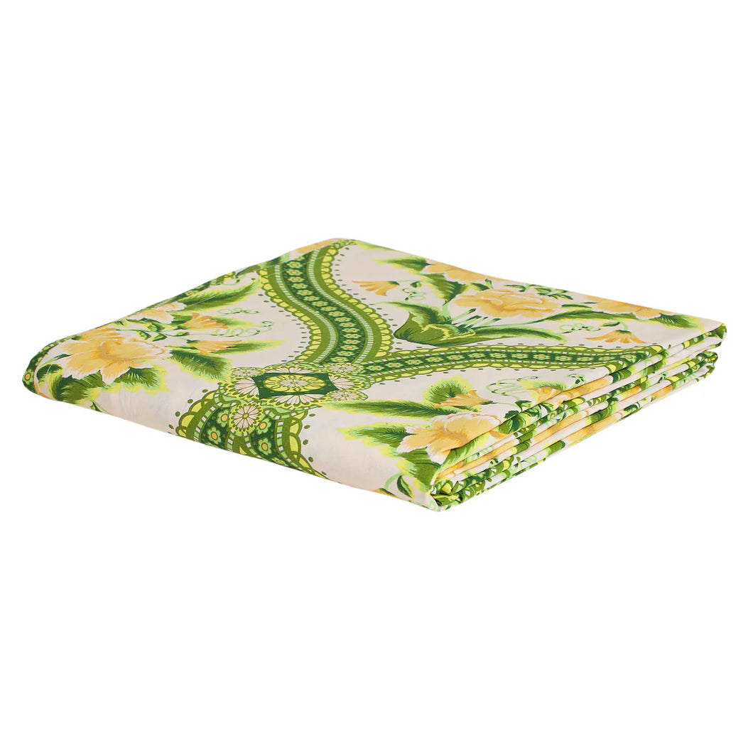 Margaret Cotton Flat Sheets - La Palma