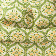 Load image into Gallery viewer, Margaret Cotton Flat Sheets - La Palma
