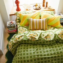 Load image into Gallery viewer, Margaret Cotton Flat Sheets - La Palma
