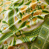 Margaret Cotton Flat Sheets - La Palma