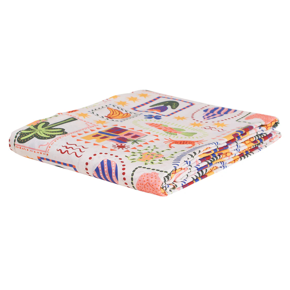 Ottilie Cotton Fitted Sheet - Double