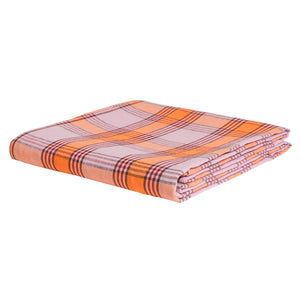 Isla Linen Fitted Sheets - Vivid Coral