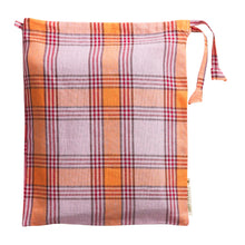 Load image into Gallery viewer, Isla Linen Fitted Sheets - Vivid Coral
