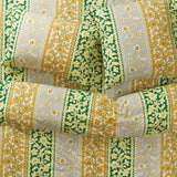 Thea Cotton Fitted Sheets - Kelp