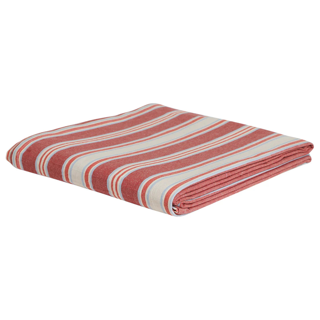 Selene Cotton Flat Sheets - Crimson