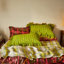 Load image into Gallery viewer, Esme Cotton Pillowcase Set - Anise
