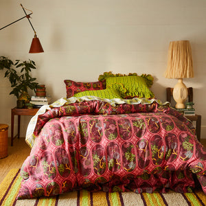 Esme Cotton Pillowcase Set - Anise