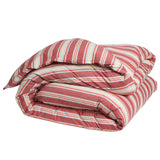 Selene Cotton Quilt Cover - Crimson