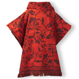 Rosalia Kids Poncho - Flame