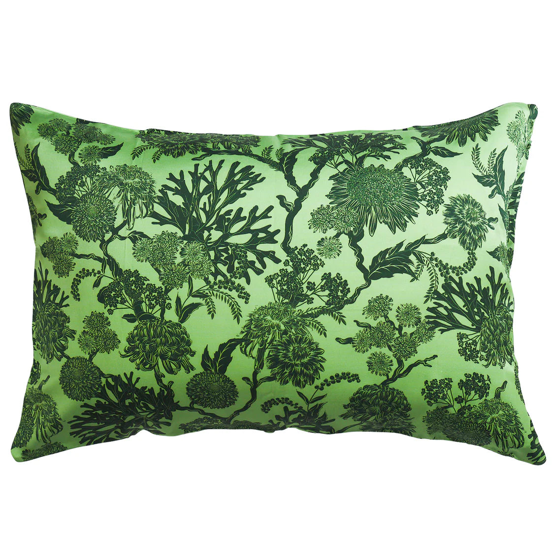 Delphine Silk Pillowcase Standard - Key Lime