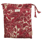 Lucia Round Table Cloth - Crimson