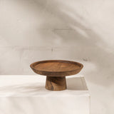 Jali Wooden Cake Stand - Small