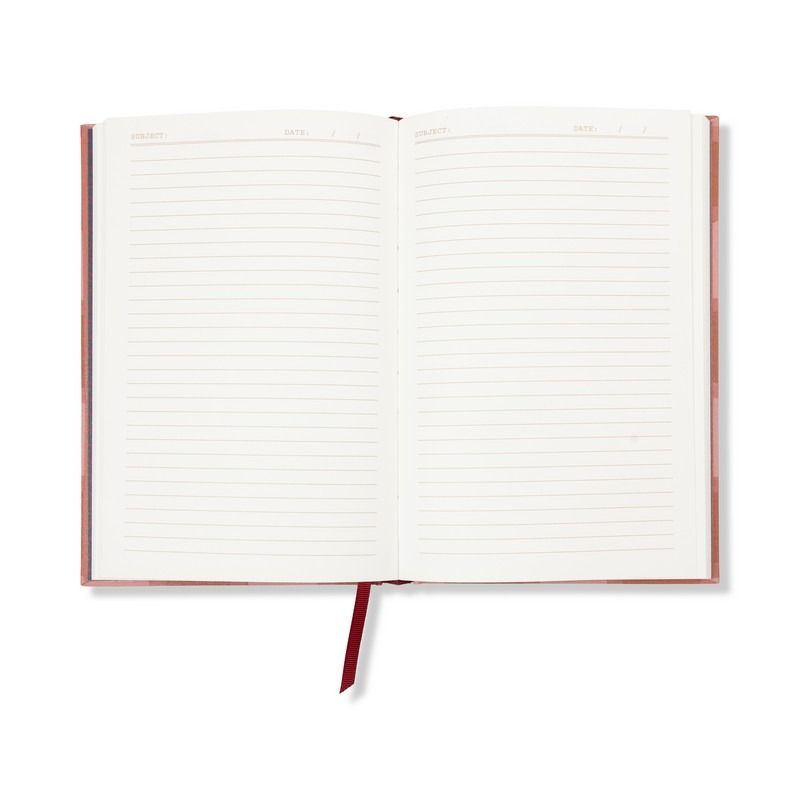 Framed Floral Journal Hardcover- Iris