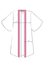 Load image into Gallery viewer, Kimono Gown China Blue Blooms
