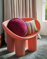 Anemone Velvet Pea Cushion