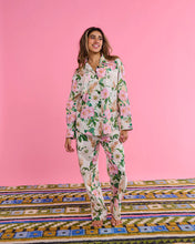 Load image into Gallery viewer, Sunday Stroll Organic Cotton Long Sleeve Shirt &amp; Pant Pyjama Set

